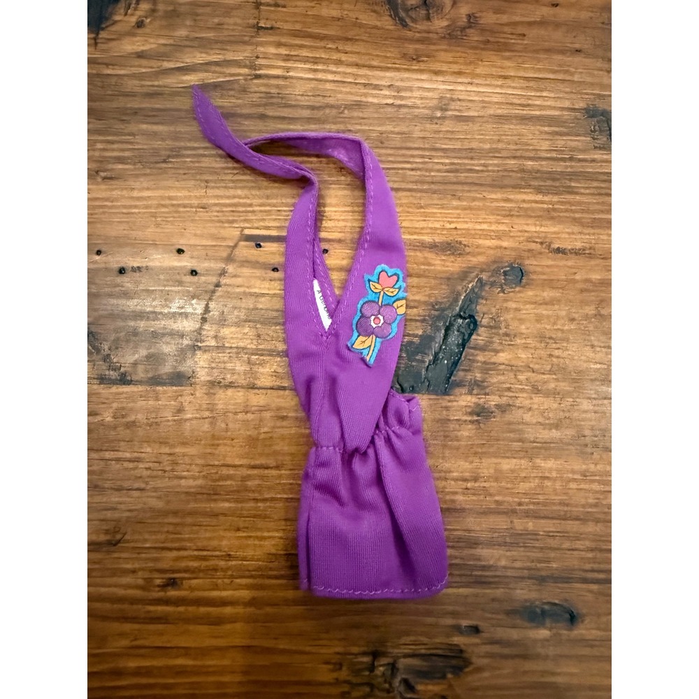 Vintage Barbie Best Buy Fashion Superstar Era Purple Romper Mattel 3642